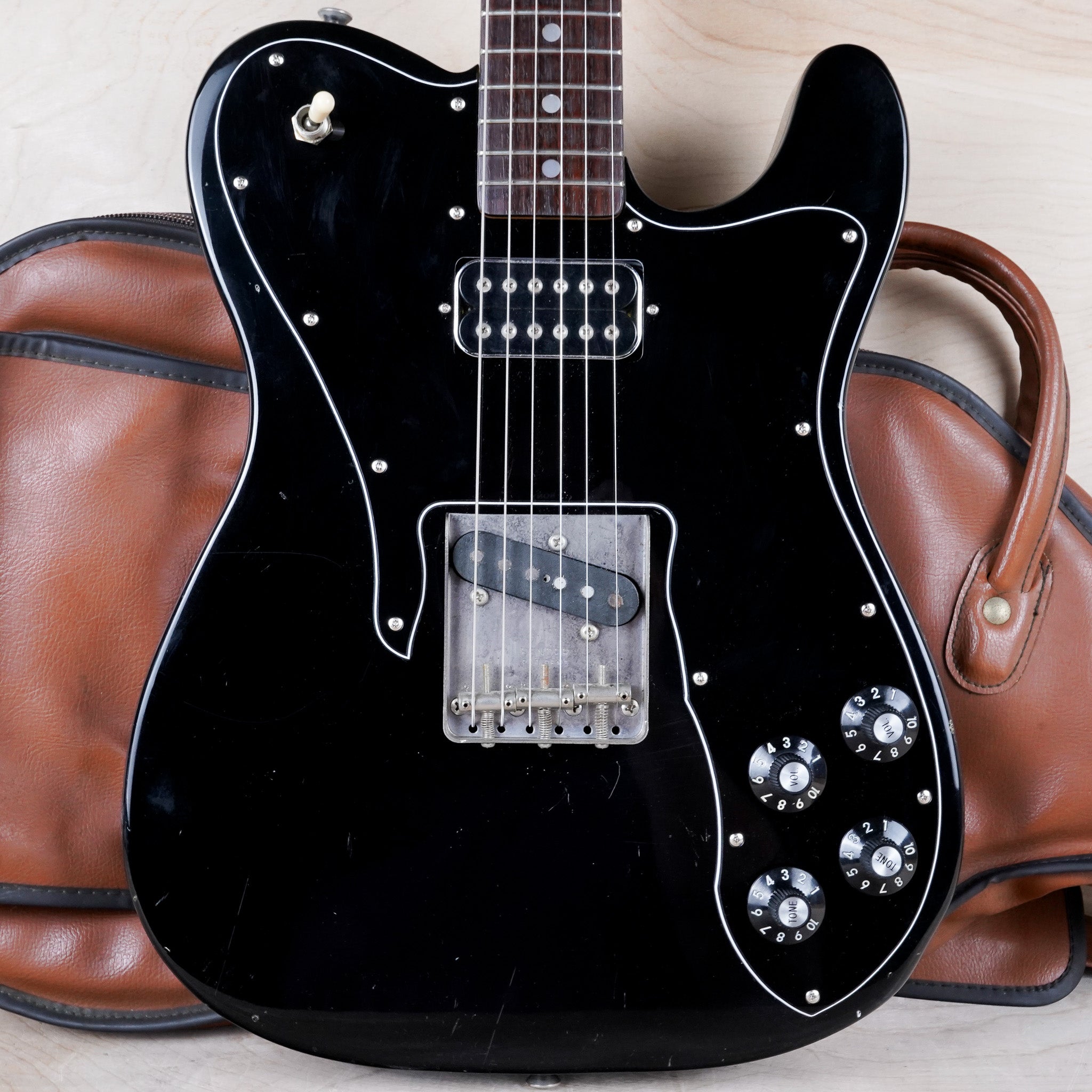 Squier JV CTC-55 '72 Telecaster Custom Reissue MIJ 1983 Black