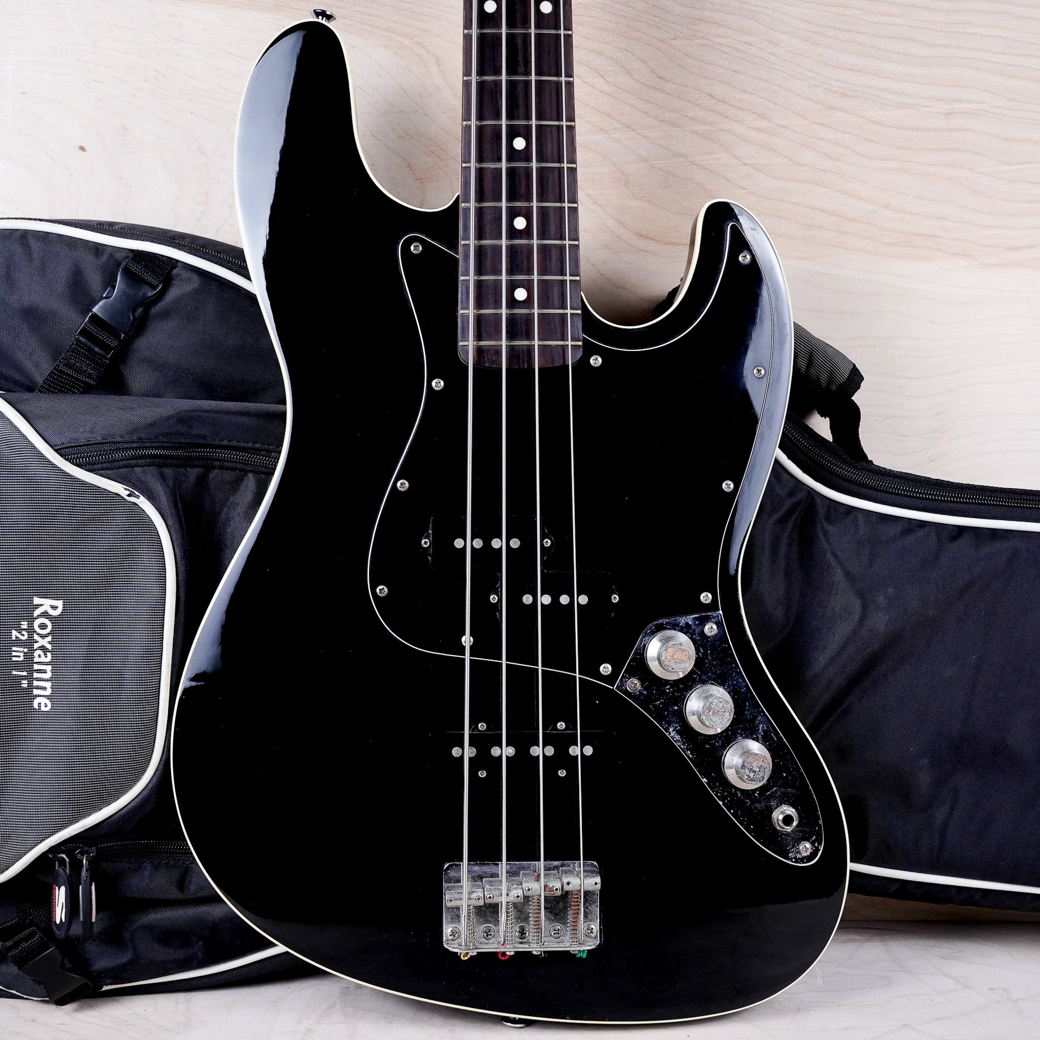 Fender AJB Aerodyne Jazz Bass CIJ 2006 Black Japan w/ Bag