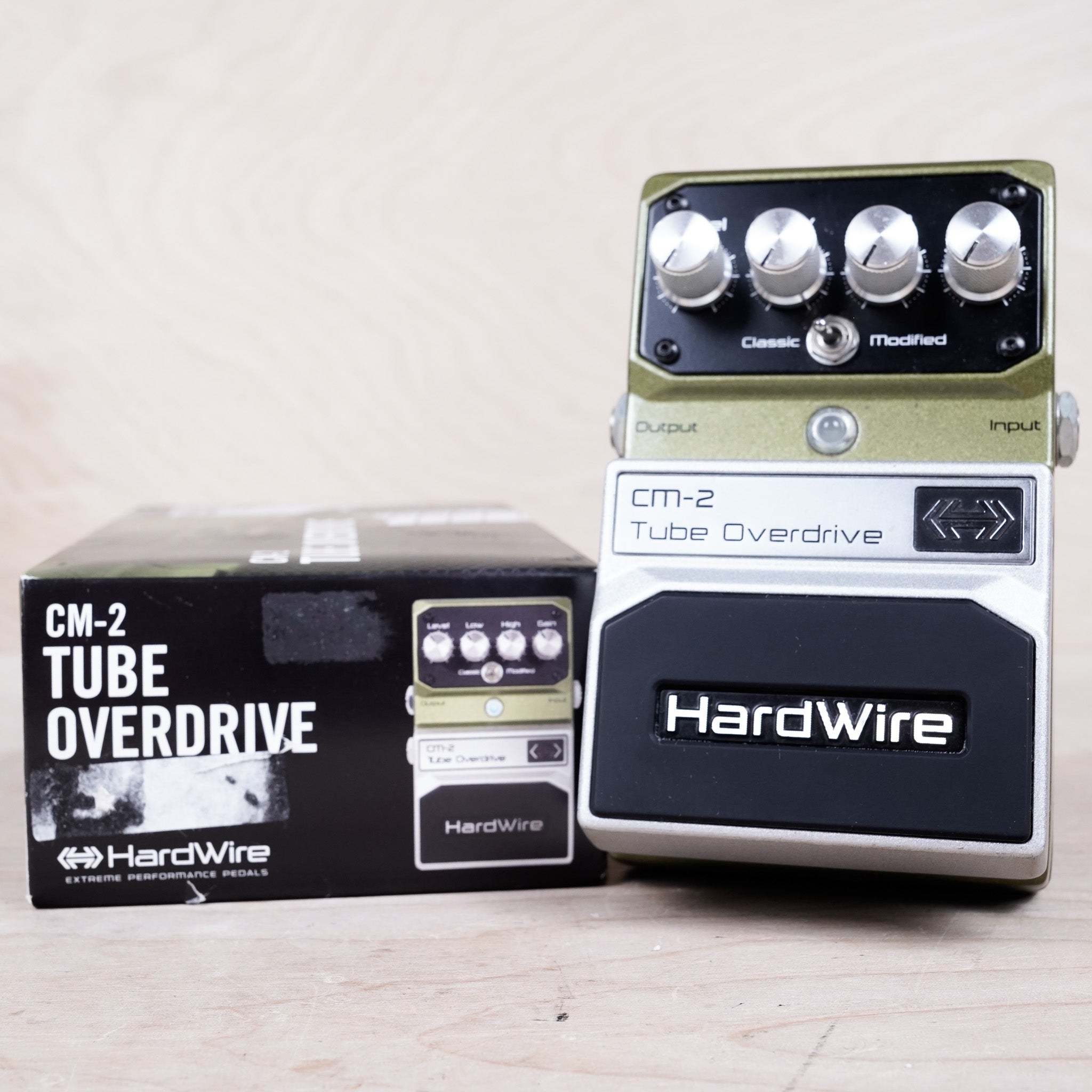 hardwire effects pedals DigiTech CM-2 HardWire Tube Overdrive Pedal