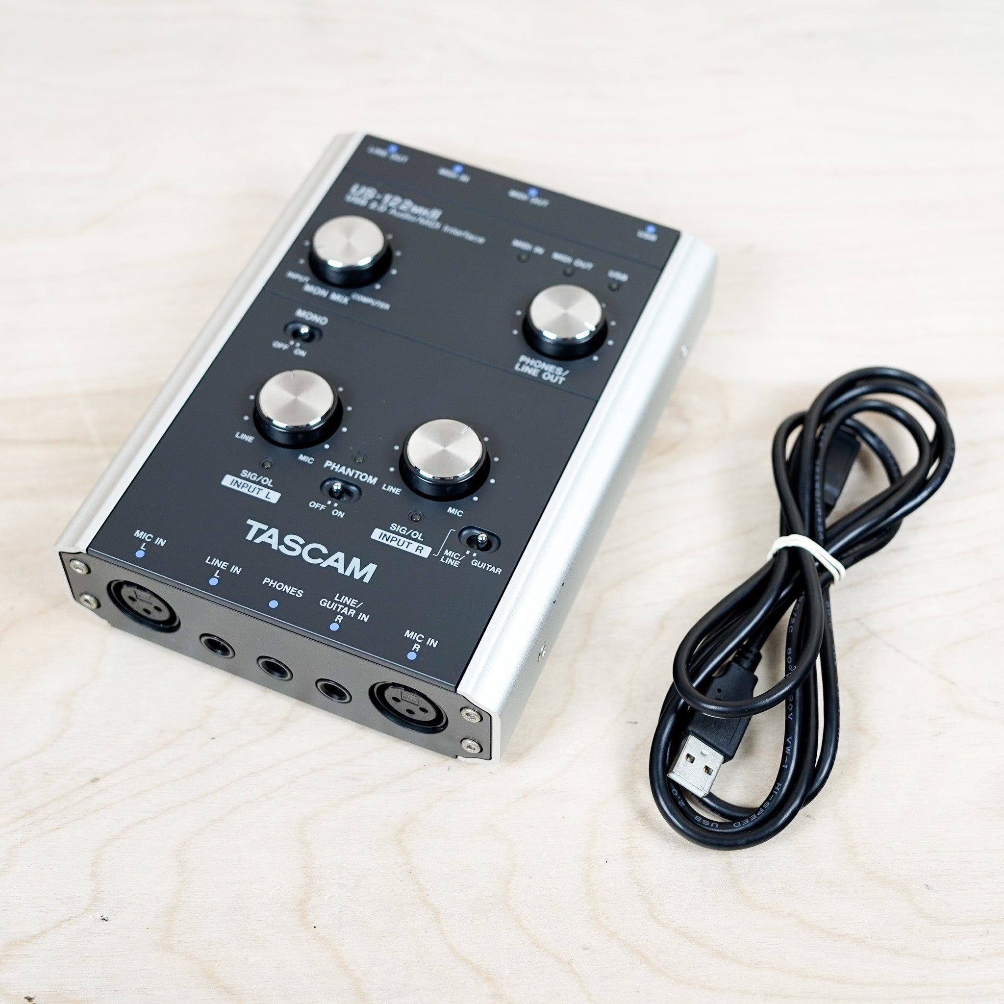 Tascam US-122 MKII USB Audio Interface – A Flash Flood of Gear