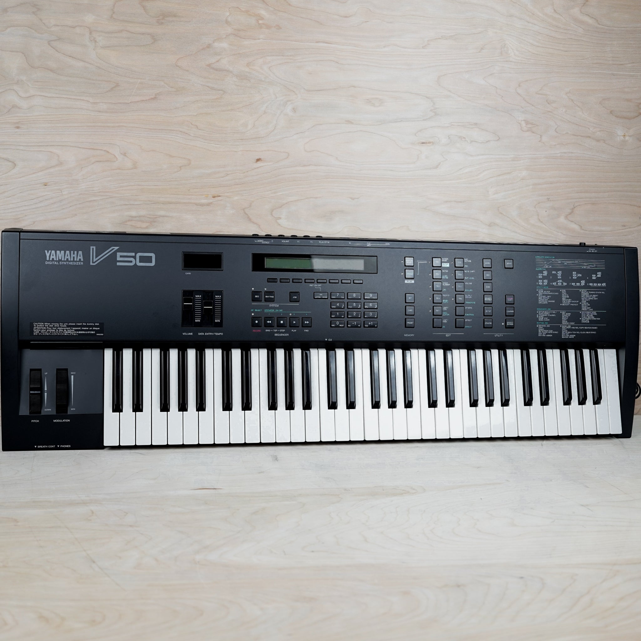 Yamaha V50 FM Synthesizer 61 Key 100V Made in Japan MIJ – A