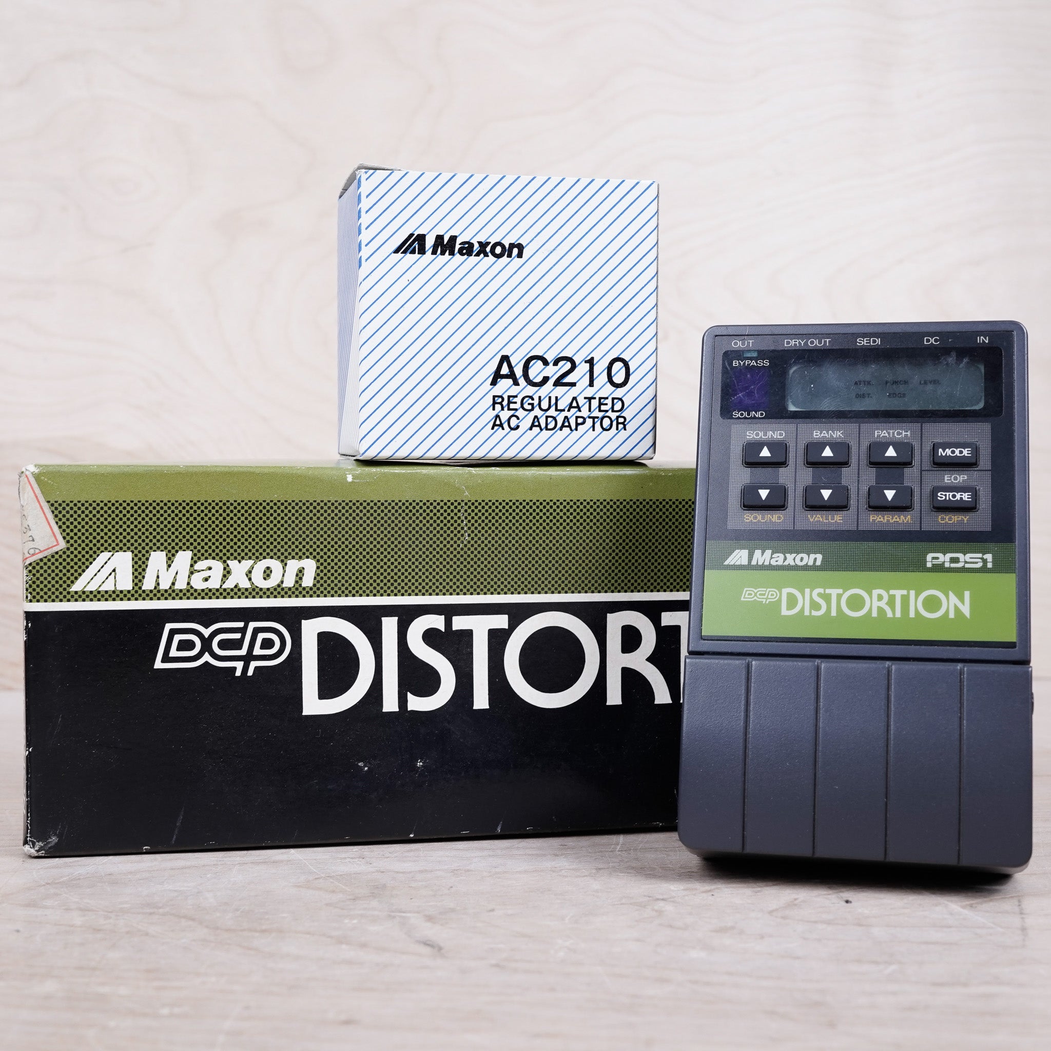 Maxon PDS1 DCP Programable Distortion Pedal Made in Japan MIJ
