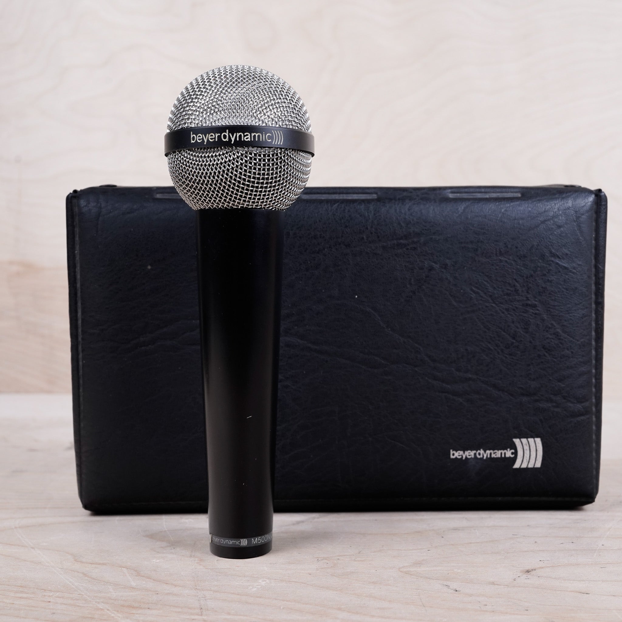 Beyerdynamic M500-N(C) Hypercardioid Ribbon Microphone 1970s Vintage in  Original Case w/ Paperwrok