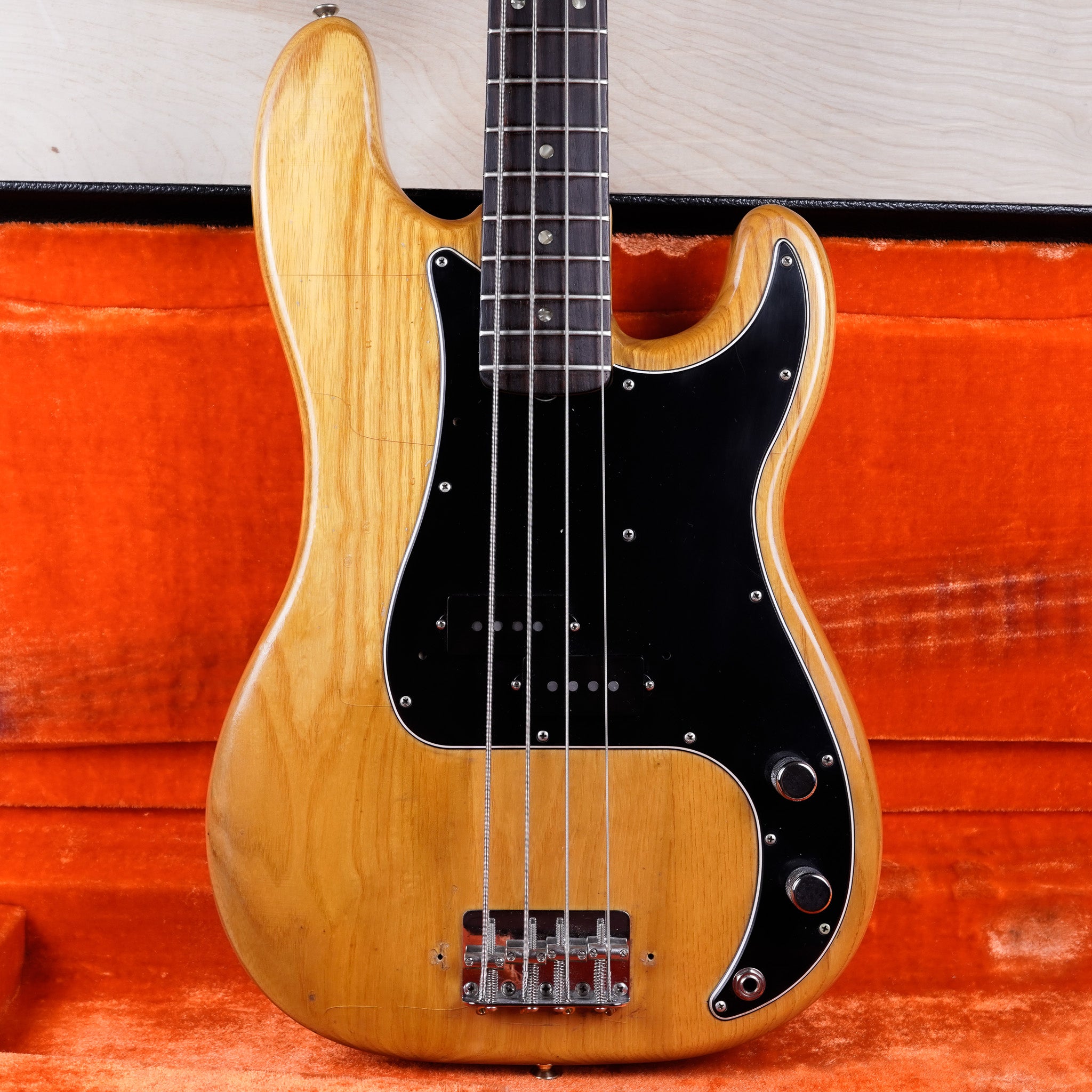 Fender Precision Bass 1978 Natural Vintage USA w/ OHSC – A Flash