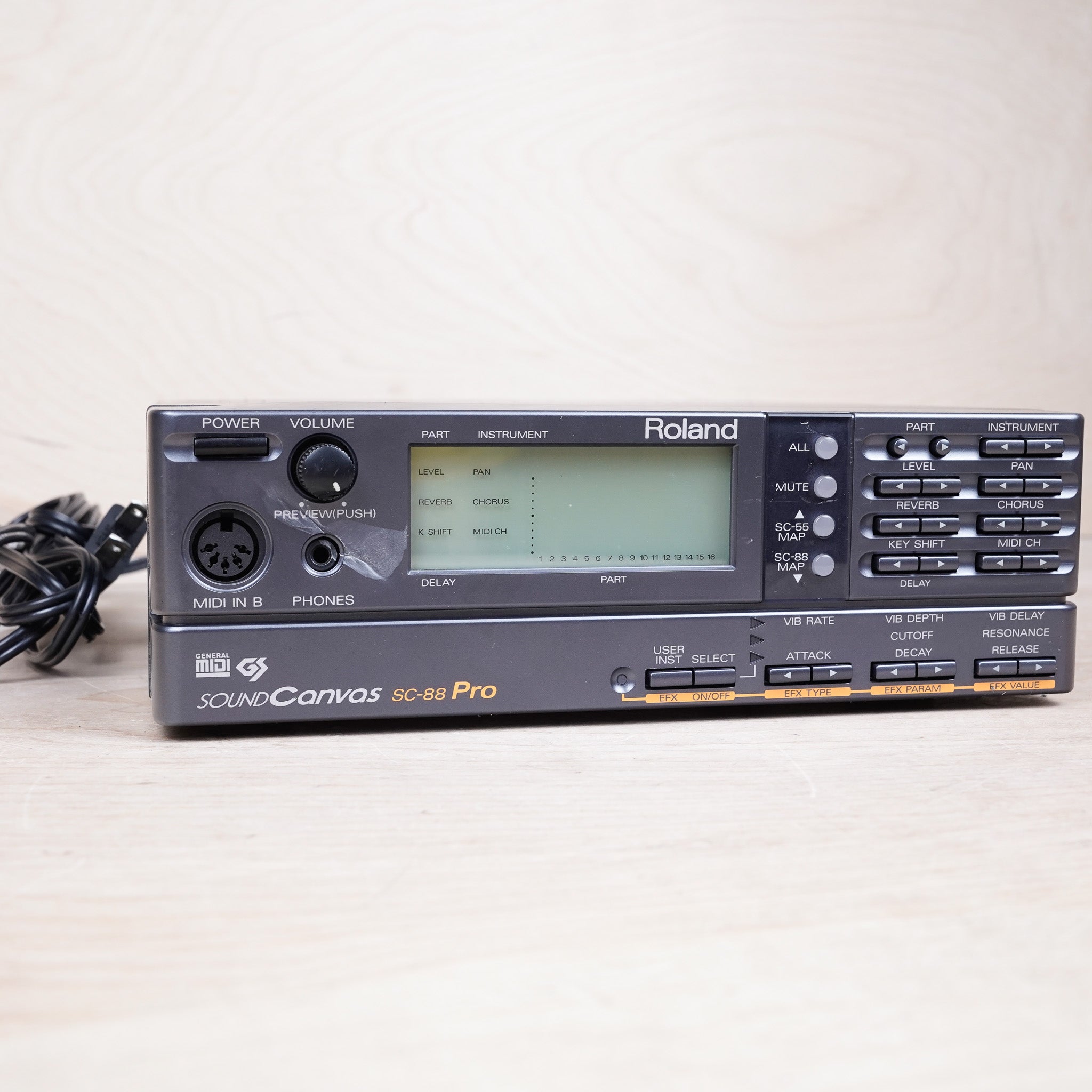 Roland Sound Canvas SC-88 Pro Desktop MIDI Sound Module 1998 – A