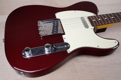 Fender TL62-72US Telecaster Reissue CIJ 2004 Old Candy Apple Red OCR USA Pure Vintage Pickups Crafted in Japan w/ Bag