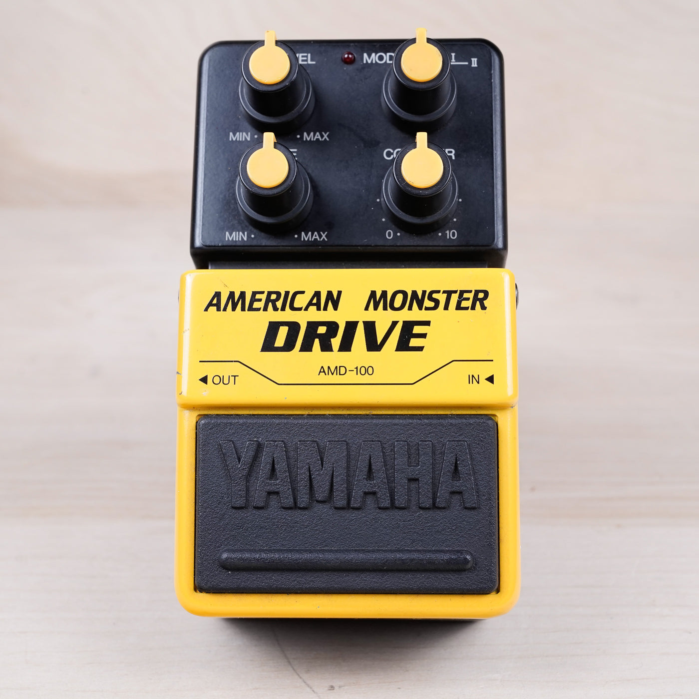 Yamaha AMD-100 American Monster Drive Distortion Guitar Effect Pedal MIJ Japan