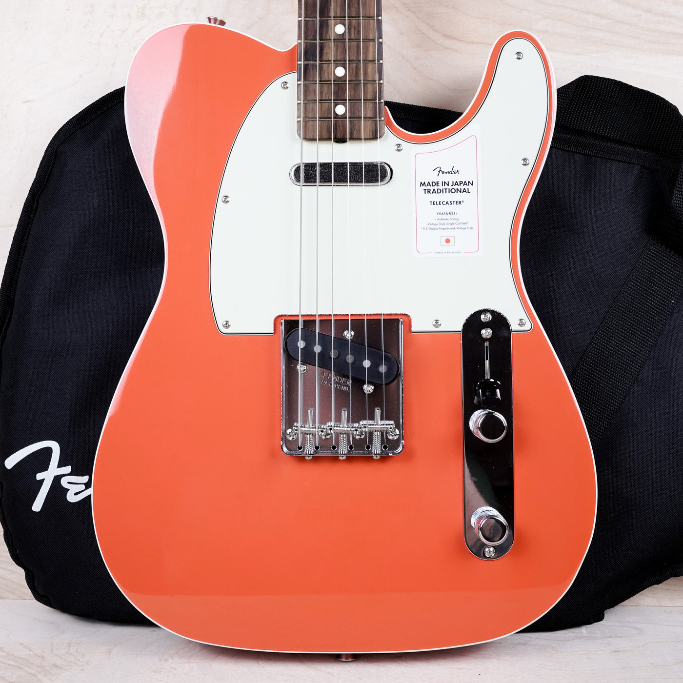 Fender Made In Japan FSR Traditional II '60s Telecaster Custom 2025 Fiesta Red MIJ w/ Bag