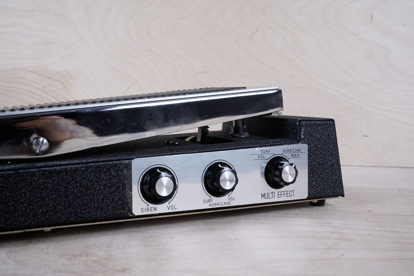 Shin-Ei Jax ME-7 Surf Wah Hurricane Siren Pedal 1970s Vintage Expression Made in Japan MIJ