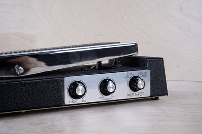 Shin-Ei Jax ME-7 Surf Wah Hurricane Siren Pedal 1970s Vintage Expression Made in Japan MIJ