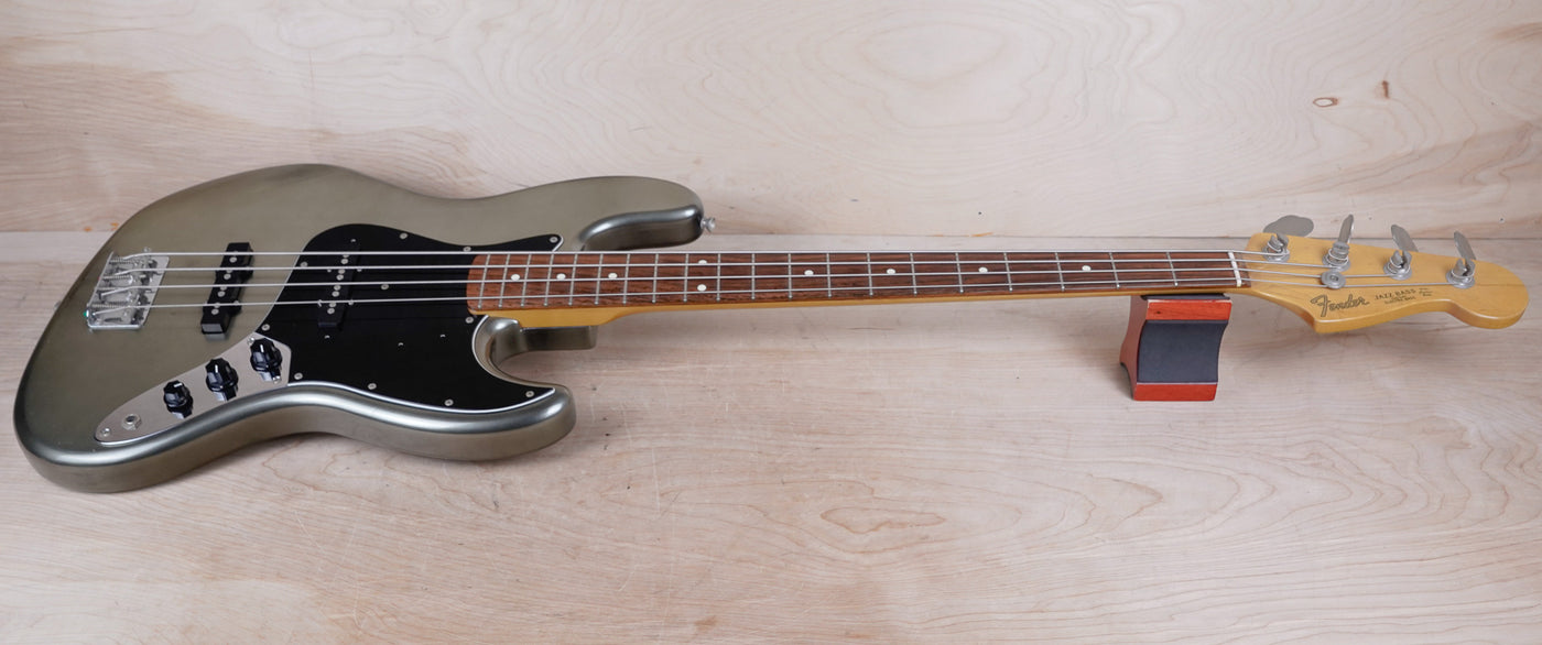 Fender JB-62 Jazz Bass Reissue CIJ 1997 US Gun Metal Blue Japan w/ Bag