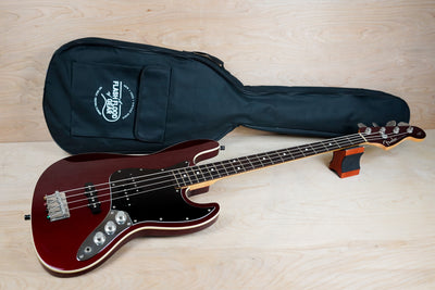 Fender Aerodyne II AJB-58 Jazz Bass MIJ 2008 Old Candy Apple Red w/ Bag
