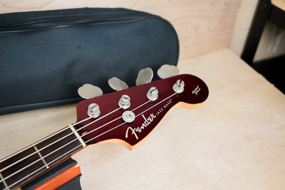Fender Aerodyne II AJB-58 Jazz Bass MIJ 2008 Old Candy Apple Red w/ Bag