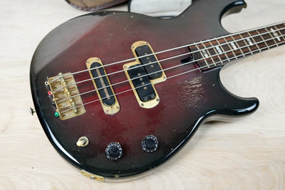 Yamaha BB3000 Broad Bass MIJ 1980's Umeboshi Burst Vintage Made in Japan w/ Bag