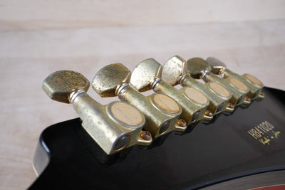 Ibanez Destroyer II DT450 MIJ 1984 Black Pro Rock'r Locking Tremolo Vintage Japan Fujigen w/ Bag