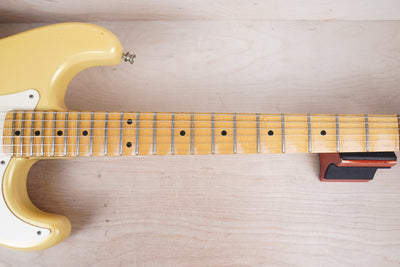 Fender Custom Edition ST57-140YM Yngwie Malmsteen Signature Stratocaster MIJ 1994 Pearl Yellow White Scalloped Japan Fujigen w/ OHSC