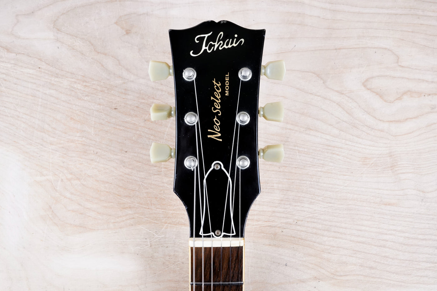 Tokai Neo Select LS85S MIJ 2007 Black Made in Japan P90 Pickups w/ Bag