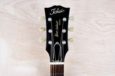 Tokai Neo Select LS85S MIJ 2007 Black Made in Japan P90 Pickups w/ Bag