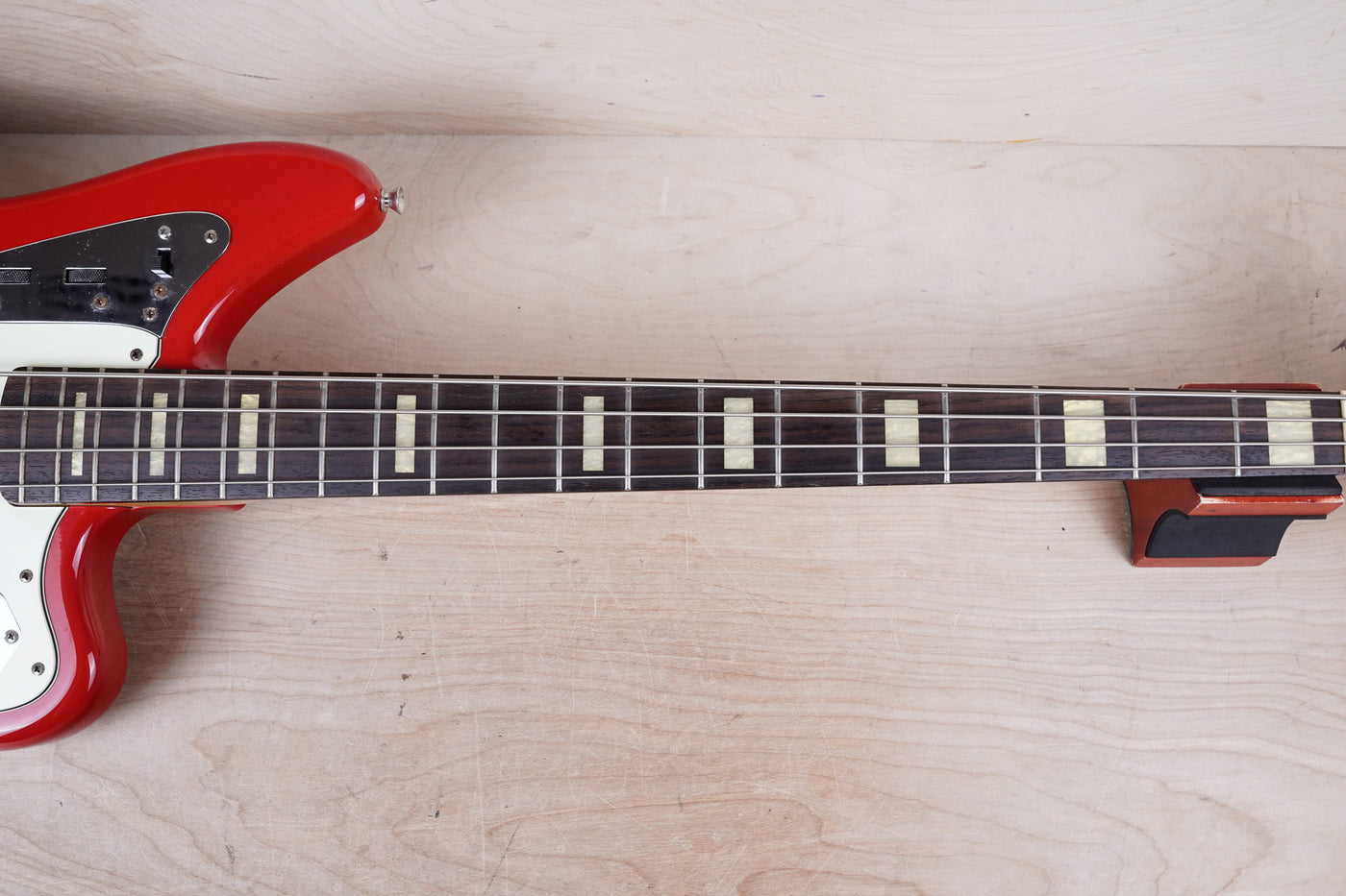 Fender JAB J-Craft Jaguar Bass CIJ 2006 Red Japan w/ Bag