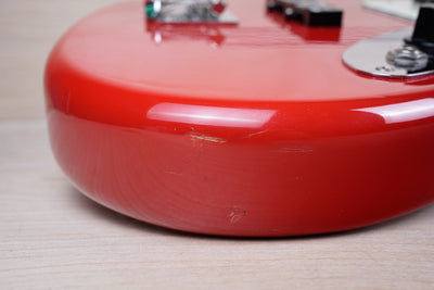 Fender JAB J-Craft Jaguar Bass CIJ 2006 Red Japan w/ Bag