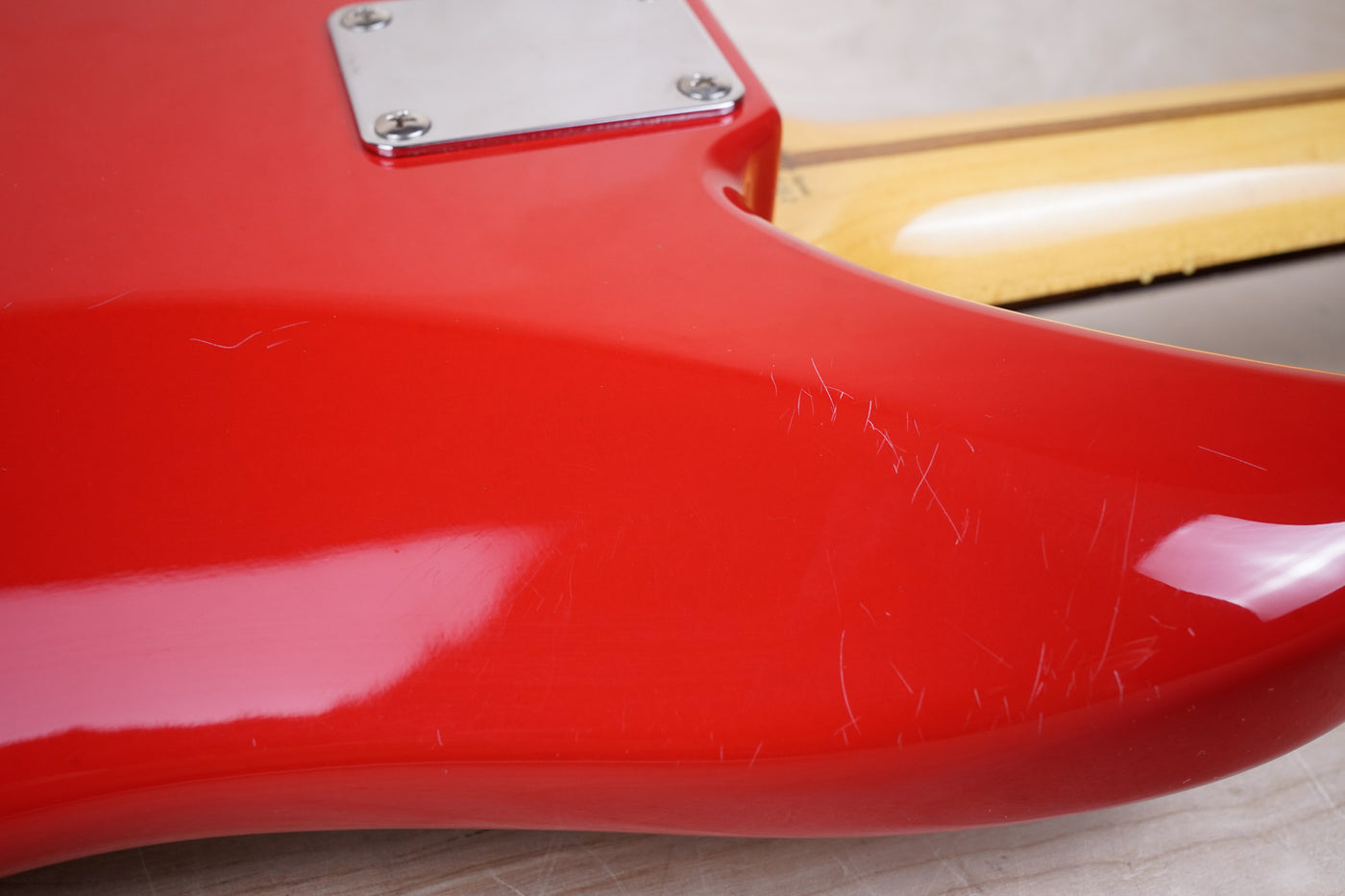 Fender JAB J-Craft Jaguar Bass CIJ 2006 Red Japan w/ Bag