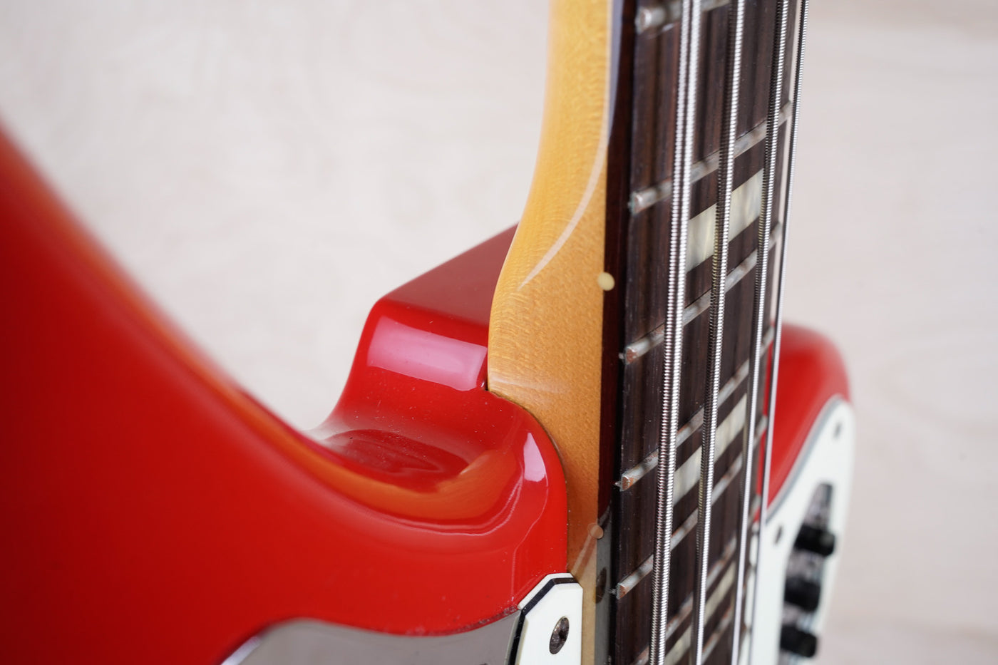Fender JAB J-Craft Jaguar Bass CIJ 2006 Red Japan w/ Bag