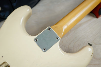 Greco Super Sound Brazen Picker Professional 1980 Vintage White w/ Bag