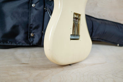 Greco Super Sound Brazen Picker Professional 1980 Vintage White w/ Bag