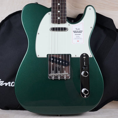 Fender Traditional '60s Telecaster MIJ 2024 Aged Sherwood Green Metallic Japan Exclusive w/ Bag