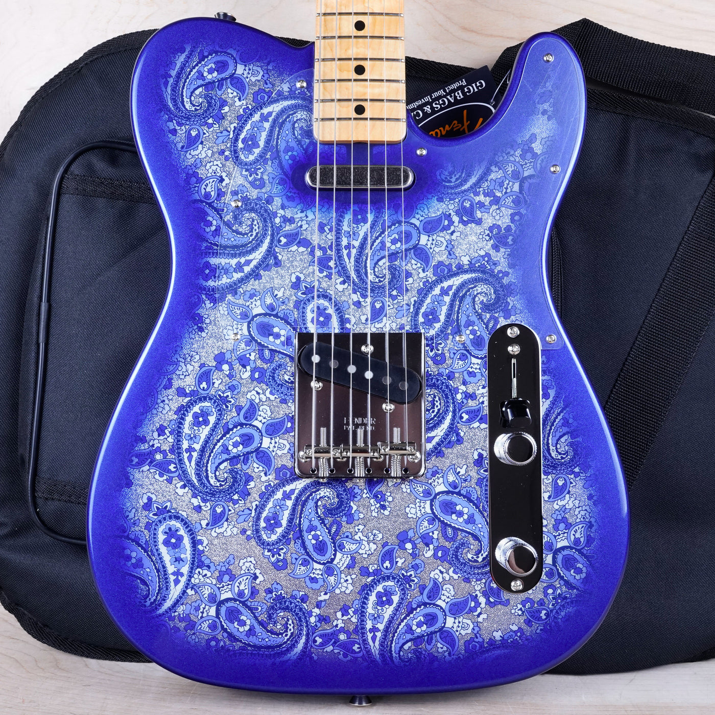Fender MIJ Limited Edition Paisley Telecaster 2025 Indigo Paisley Japan w/ Bag