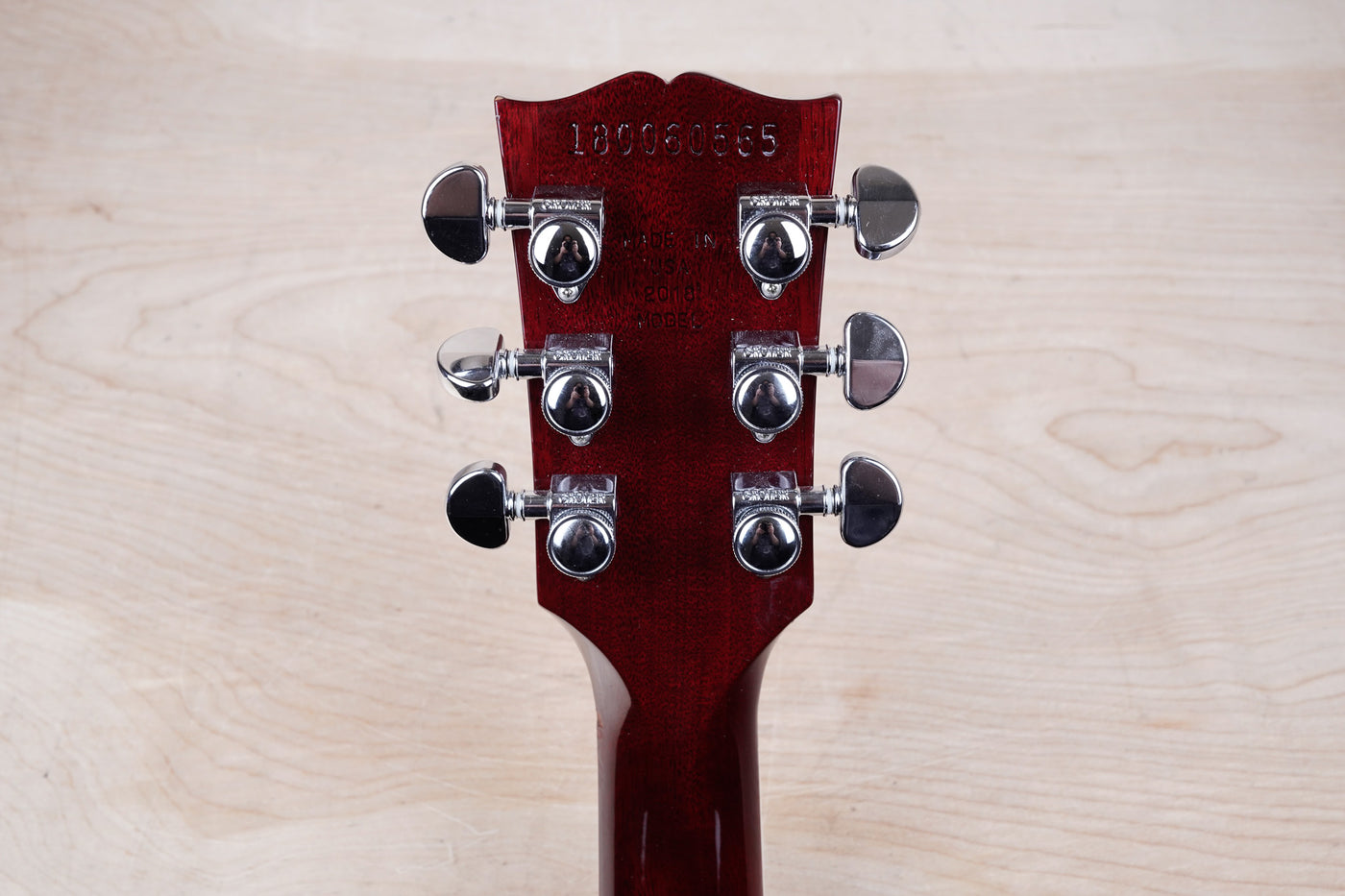 Gibson SG Standard HP-II 2018 Blood Orange Fade w/ OHSC