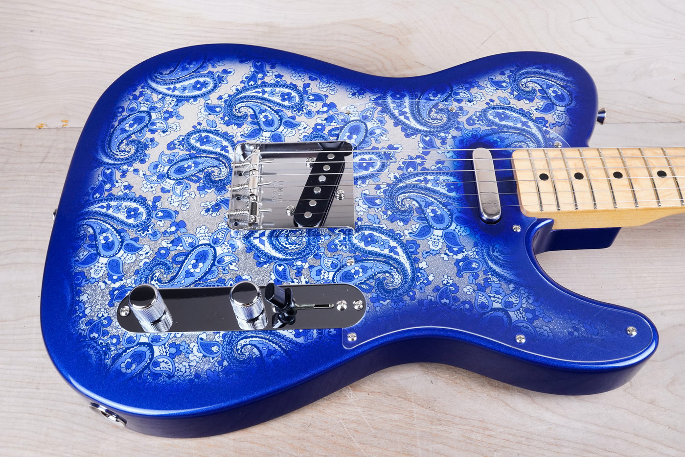 Fender MIJ Limited Edition Paisley Telecaster 2025 Indigo Paisley Japan w/ Bag