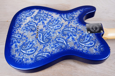 Fender MIJ Limited Edition Paisley Telecaster 2025 Indigo Paisley Japan w/ Bag