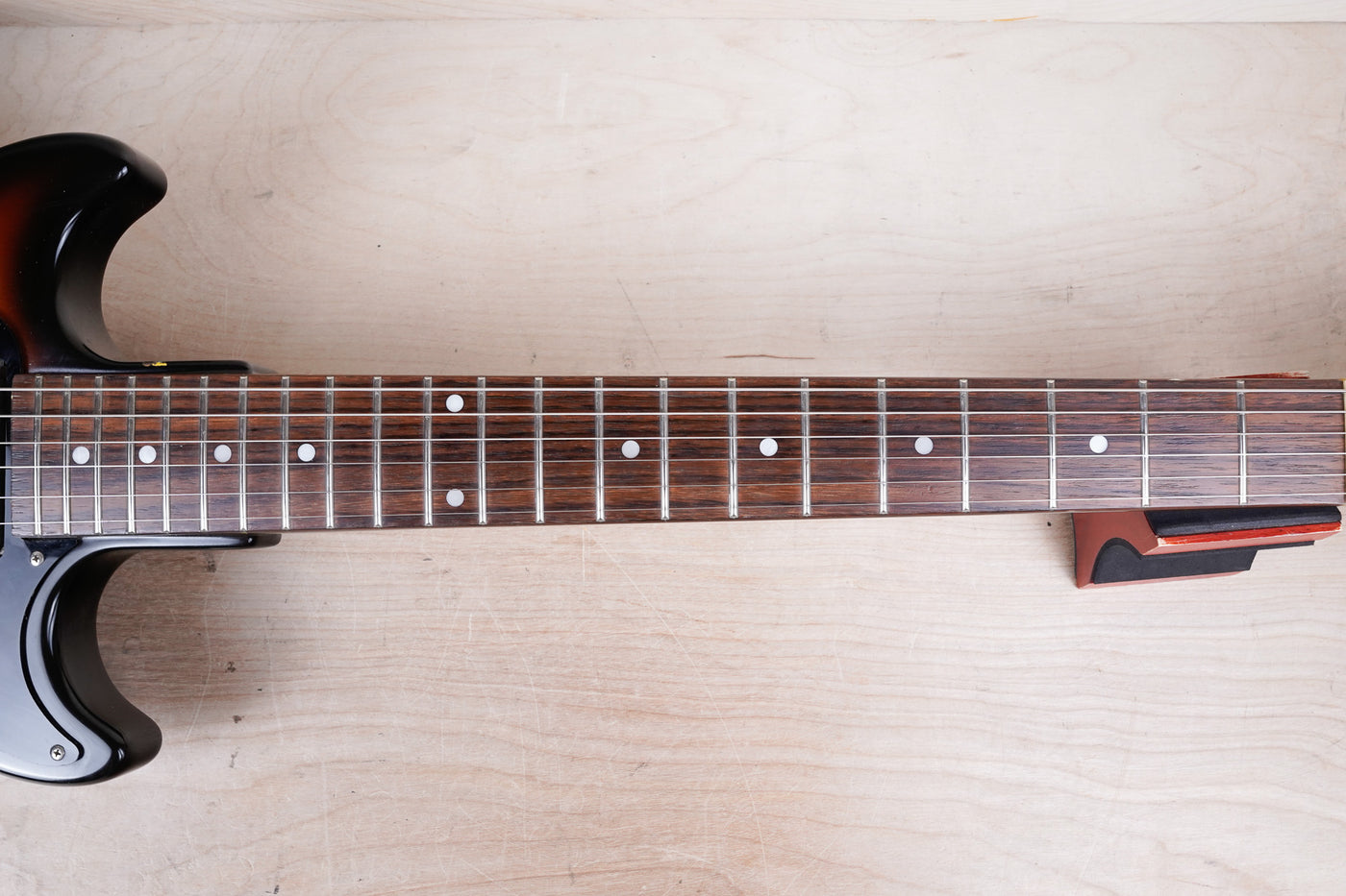 Edwards by ESP E-MM-85LT Melody Maker Double MIJ 2005 Sunburst Seymour Duncan Pickups Japan w/ Bag