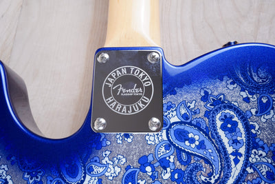 Fender MIJ Limited Edition Paisley Telecaster 2025 Indigo Paisley Japan w/ Bag