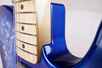 Fender MIJ Limited Edition Paisley Telecaster 2025 Indigo Paisley Japan w/ Bag