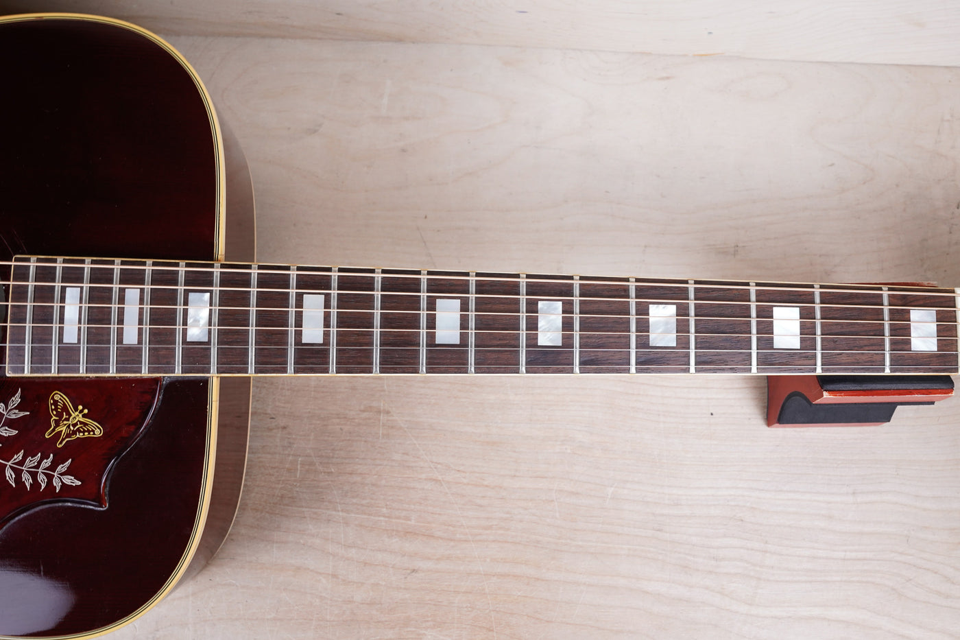 Gibson Hummingbird Custom 1977 Wine Red Vintage w/ OHSC