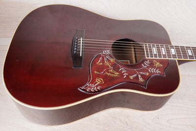 Gibson Hummingbird Custom 1977 Wine Red Vintage w/ OHSC