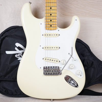 Fender ST57-55 Stratocaster Reissue MIJ 1988 Vintage White Made in Japan w/ Bag