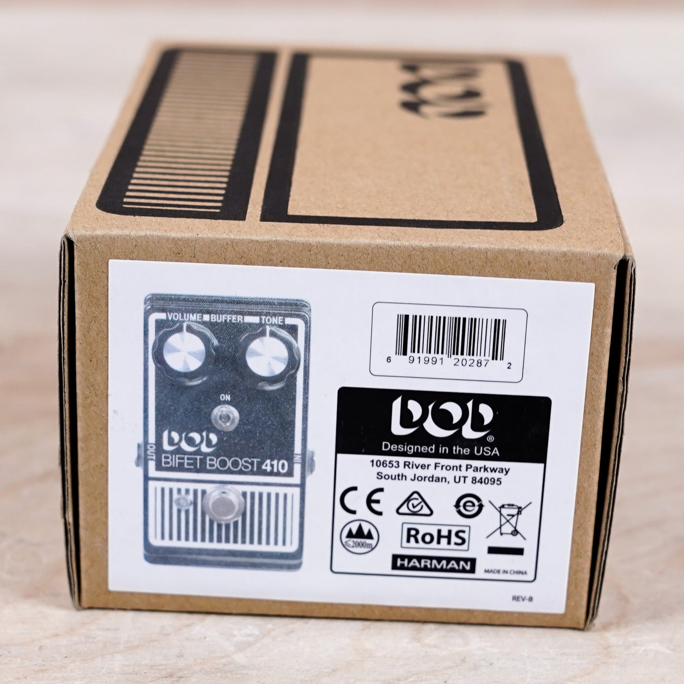DOD Reissue Series 410 Selectable Buffer Boost Pedal NOS New Old Stock