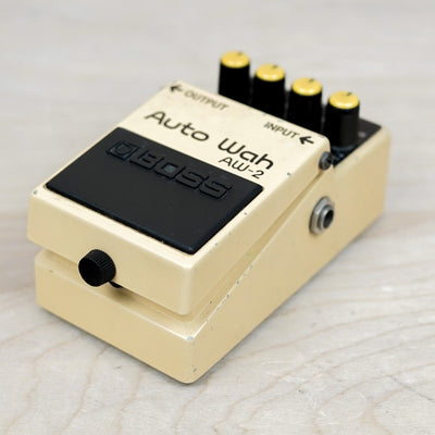 Boss AW-2 Auto Wah (Silver Label) 1992 Yellow