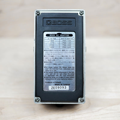 Boss AW-2 Auto Wah (Silver Label) 1992 Yellow