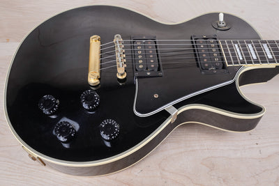 Orville LPC-75 Les Paul Custom MIJ 1990 Ebony Made in Japan Gibson w/ Bag