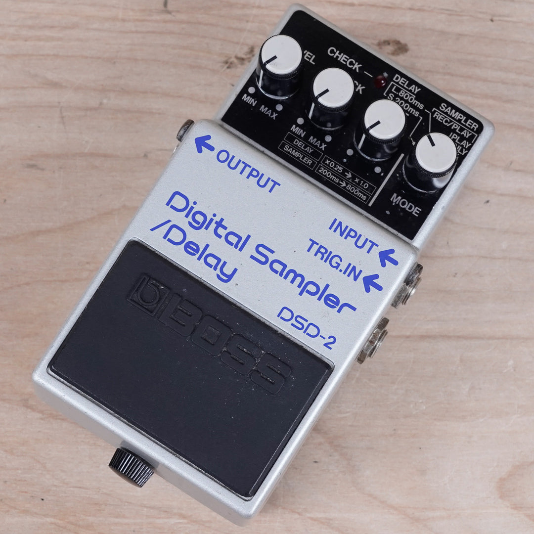 Boss DSD-2 Digital Delay Sampler Pedal 1985 Made in Japan MIJ – A 