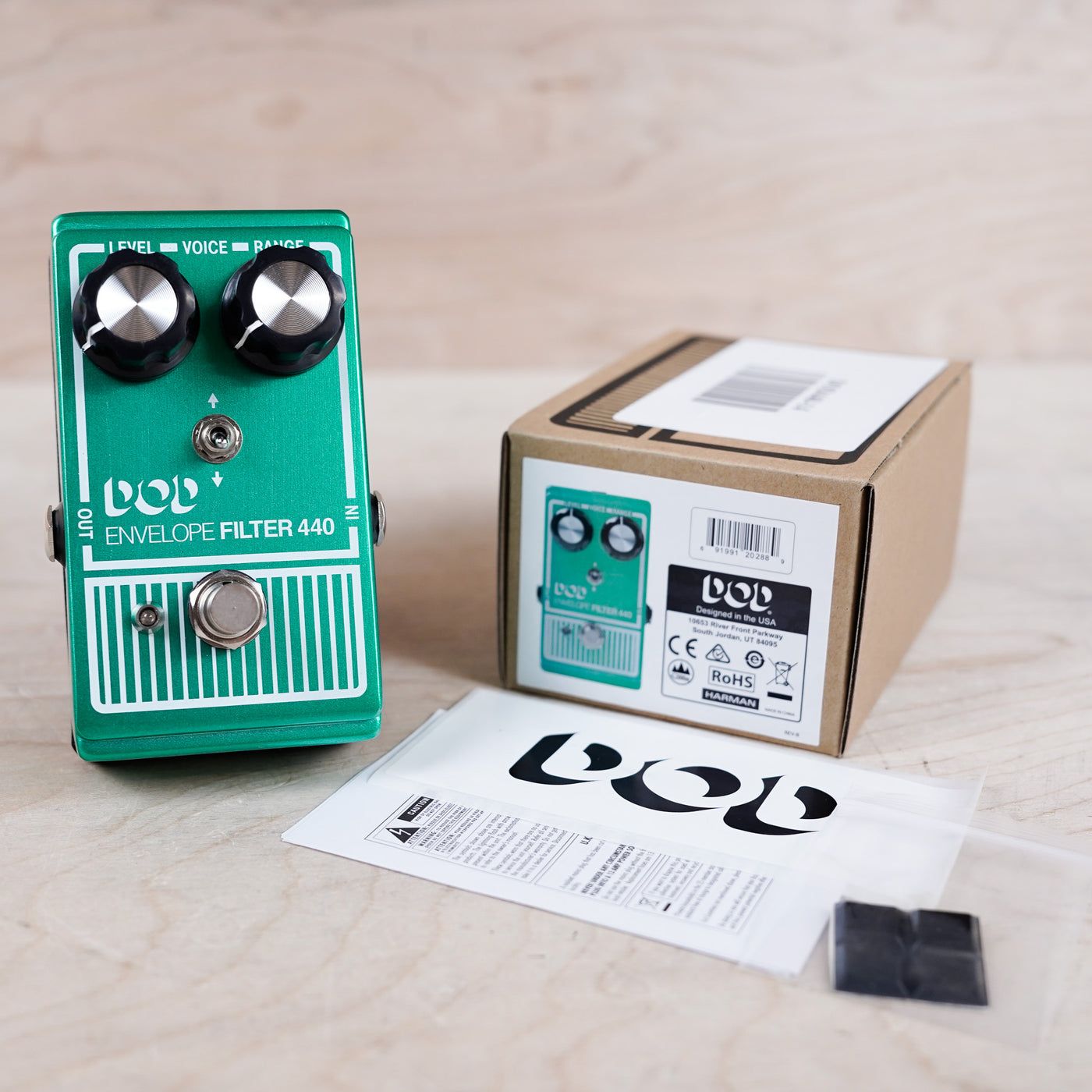 DOD Reissue Series 440 2-Voice Envelope Filter Pedal NOS New Old Stock