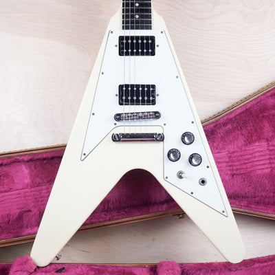Gibson Flying V '67 Reissue 1997 Classic White Yamano Music w/ OHSC