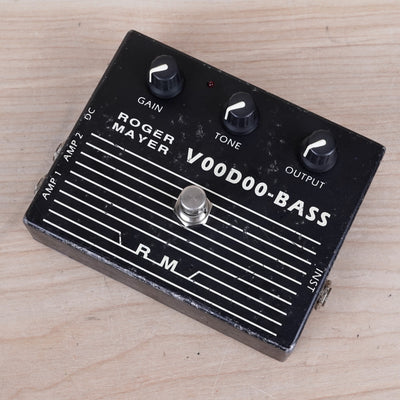 Roger Mayer Voodoo-Bass Distortion and Line Splitter Original LM108N Op Amp Made in UK