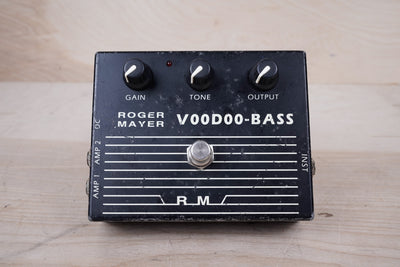 Roger Mayer Voodoo-Bass Distortion and Line Splitter Original LM108N Op Amp Made in UK