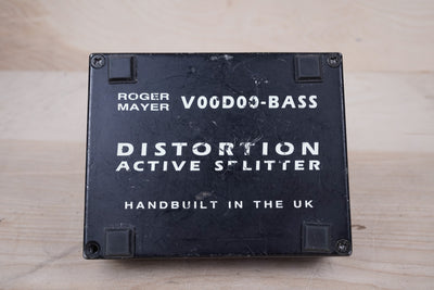 Roger Mayer Voodoo-Bass Distortion and Line Splitter Original LM108N Op Amp Made in UK