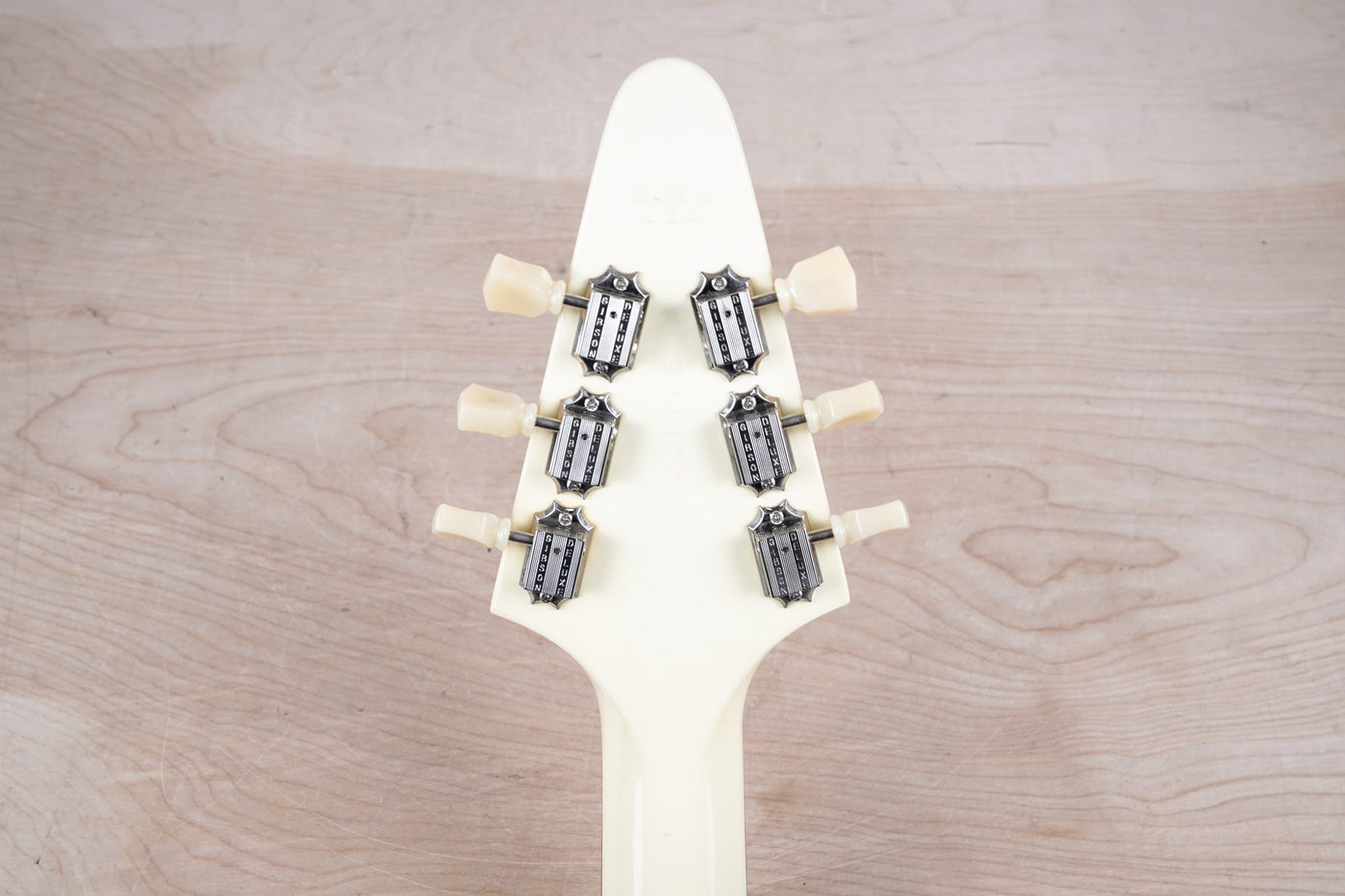Gibson Flying V '67 Reissue 1997 Classic White Yamano Music w/ OHSC